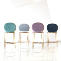 아트박스/플랜타하임 하이모던 스텐 바체어 104, 그레이, 750 mm