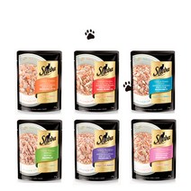 쉬바 고양이 주식 파우치 참치와 연어, 참치와 도미70g