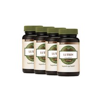GNC [4개 SET] 네츄럴 브랜드 루테인 40mg 60정 (캡슐) Natural Brand Lutein 60caps, 1