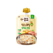 아이꼬야 맘스쿠킹 이유식 한식 닭백숙진밥 12개월부터, 닭고기, 20개입