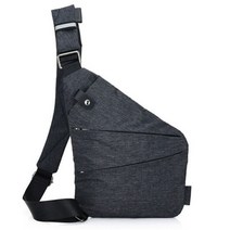 사코슈백 슬링 가방 옆으로매는 남성 숄더백 패션 가슴 크로스바디 휴대폰 파우치 캐주얼 작은 핸드백 여행 바나나, [05] Left