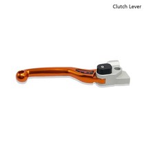 KTM 250 350 450 EXC SXF FC FE 바이크 오토바이 CNC 클러치 브레이크 레버 Motobike 수정 방지 접이식 그, 03 Clutch Lever (Orange