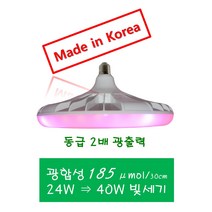 성광엘이디 식물용 LED 렌즈타입 GU24L, 식물LED  GU024L, 1개