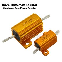 저항기 가변저항 전자 필름1PCS 10W 25W 알루미늄 전원 금속 쉘 케이스 권선 저항기 0.01 30K 1 2 3 5 6 8, 146 25W 5K