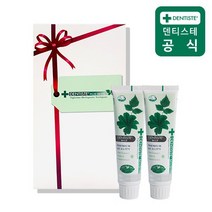덴티스테 선물세트 2P 마일드 100g 2개, 없음, 상세설명 참조