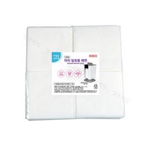 셀프미인 일회용 해면 리필 100매 위생해면 일회용시트 피부 미용 재료 네일 왁싱 관리실 클렌징, 해면케이스