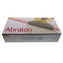 Mirka Abralon 스폰지 샌딩 디스크 8A-241 폼 후크 및 루프 라운드 사포 180-4000 그릿 탄성 연마, 01 180_01 5inch(125mm)