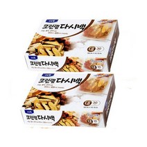 편리하고 깔끔하게!! 크린랲 다시백 대형(30매입) 육수백 국물팩 녹차 한약재등, 2개