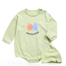 그린베베 국내생산 젤라또 바디슈트 2종세트