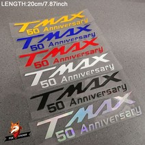 폼나는 헬멧 야외활동 반사 형 스티커 오토바이 Whees Rims 헬멧 바디 쉘 탱크 패드 Fairing for YAMAHA TM, 02 TMAX 50 Laser