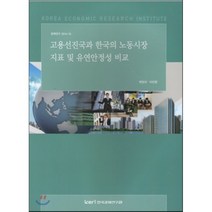 고용 선진국과 한국의 노동시장 지표 및 유연 안정성 비교 (정책연구 2014-145), 한국경제연구원