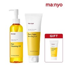 마녀공장 [마녀공장] 퓨어 클렌징 오일 200ml + 아쿠아 필링젤 120ml [+퓨어 폼 20ml 증정], 단품없음