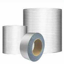 지붕방수시트 옥상 외벽 아스팔트 부틸 고무 테이프 지붕 방수 누출 수리 재료 부틸 코일, 10cm, 5m