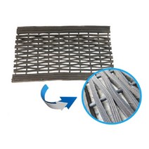 공장 창고입구 타이어엮음 고무매트 60x90 업소용 아파트 흙먼지 현관용