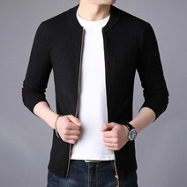 숄카라가디건 남자롱가디건 봄 남성 스웨터 카디건 솔리드 긴 소매 니트 코트 전체 지퍼 캐주얼 울 스웨터 조수 슬림 남성 가을 의류