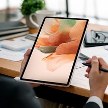 삼성전자 갤럭시탭 S7FE WiFi 64GB SM-T733, 128G x Wi-Fi, 블랙 SM-T733NZKEKOO_필름+충전기세트