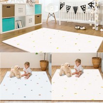 [파크론] PE 웰빙 놀이방매트 12T 185x140cm 2중엠보 논슬립, 03.12T_웰빙_젤리베어_185x140