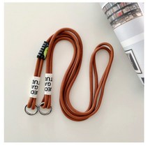 라니마켓 귀여운 탈부착 휴대폰 스트랩 L, 브라운, 1개