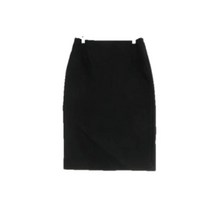 h&m 블랙 면혼방 h라인미디스커트 여자 7827