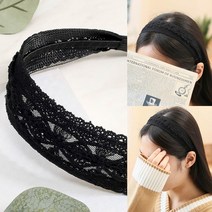 헤어밴드(블랙) 똥머리밴드 똥머리묶는방법 헤어악세사리쇼핑몰