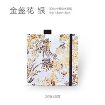 어반스케치 핸드메이드 수채화 미니 핸드 페인팅북 두꺼운 용지 여행 핸드북 스탬프 코튼 빈티지 스케치북, 05 Style 5　13x13cm