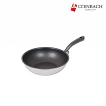 [알텐바흐] 엑스클립스 통5중 스테인리스 프라이팬 궁중팬, 궁중팬26cm