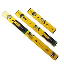 수평기 옐로우 수직기 기울기 측정기 수평자 각도기, 450mm