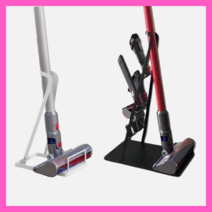 다이슨 청소기 미니 거치대 스탠드 DYSON 전기종 호환 무타공 미니멀, 매트블랙, 다이슨 전용 더블 거치대