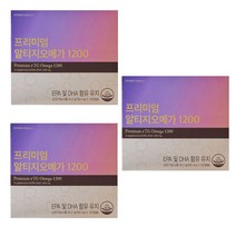 여에스더 닥터에스더 에스더포뮬러 프리미엄 알티지 오메가3 1200 여예스더 여예스다 여에스터, 120캡슐, 3개