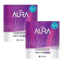 아우라 자동분사 실내용 방향제 라벤더향 리필 280ml(2입) x 2개