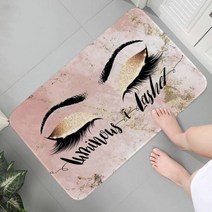러그 카페트 밀크하우스 이케아러그 속눈썹 장식 미끄럼 방지 흡수 물 목욕 카펫 40x60cm 욕실 주방 침실 바닥 매트 실내 부드러운 입구 현관