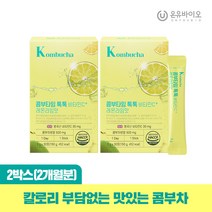 콤부타임 톡톡 비타민C+ 레몬라임맛 2박스(총2개월분), 단품