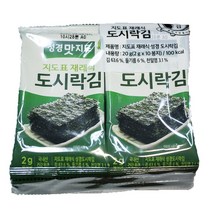 성경식품 도시락김 김, 120봉, 2g