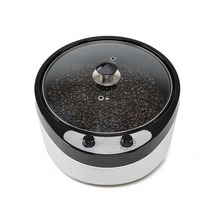 커피 볶는 기계 원두 로스팅 로스터 110-240v 전기 콩 홈 구이 비 스틱 코팅 베이킹 도구 가정용 곡물 건조 1200w, 유럽 ​​연합, 220v