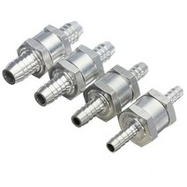 오토드레인 6mm 연료 비 반환 가솔린 디젤 알루미늄 합금 편도 체크 밸브 가솔린 디젤, 10mm