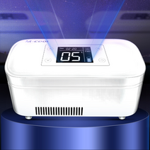 인슐린 냉장고 휴대용 충전식 소형 약품 보관함 B 미니 가정용 성장호르몬 시약 온동조절 냉장 케이스, 단품