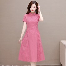 휴양지 린넨드레스 해외여행 고급 멜빵치마 자수 모임 혼방 하객 모시 루즈핏 하이엔드