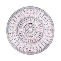 알파(ALPHA) 전원 분도기 18cm, 6332220   18cm/free