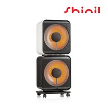 신일전기히터 전기난로 사무실전기난로 업소용난로 전기히터 SEH-F700HWL SEH-F1500HWL SEH-F5300HCH 1 2 4구, 2구(1500W), 화이트+블랙