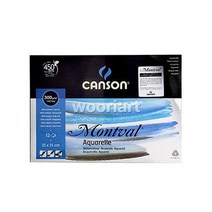 기타 바보사랑[우리아트]1+1 캔손 몽발 수채패드 1면제본12매 300g 24x32