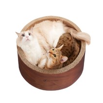 가리가리 슈퍼빅서클 쇼파 월플러스 고양이스크래쳐, 다크브라운(1699)