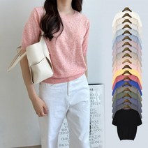 카라넥 모임 오피스룩 코디 니트티 오버핏 롱니트 봄