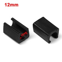 의자바퀴고정 의자바퀴 커버 고정캡 롤링스탑 패드 미끄럼 방지 가구 다리 패드 플라스틱 사무실 의자 캡 양말 전면 틸트 U 자형 튜브 후면 바닥 보호 10 개, 03 12mm