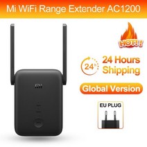 헬퍼솔 샤오미 AC1200 글로벌 버전 WiFi 범위 확장기 라우터 2.4GHz 및 5GHz 고속 핫스팟 리피터 네트워크 Xiomi 이더넷 포트, [01] Original EU Plug, [01] Global Version