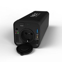 이지넷유비쿼터스 휴대용 UPS AC 220V 전원공급장치 NEXT-408PB-UPS