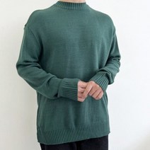 라일리 라일리 Rly 남성 앞뒤 언발 기장 신축성 좋은 빅사이즈 니트티 (9656664)