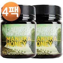 벌꿀 마누카 허니 UMF10+ MGO250+ 250g, 4팩