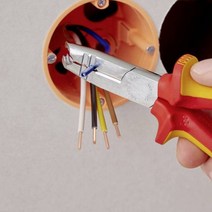 크니펙스 플라이어(만능) 13-46-165SB 펜치 크니팩스 KNIPEX SB