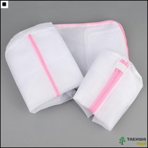 원형 엉킴방지 무형광 가정용세탁망 세탁용그물망 라운드리백, 사각