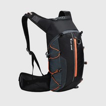 풀팟 다기능 경량 싸이클백팩 1P 물주머니걸이내장 헬멧걸이가능 휴대용자전거가방, 클레시 오렌지